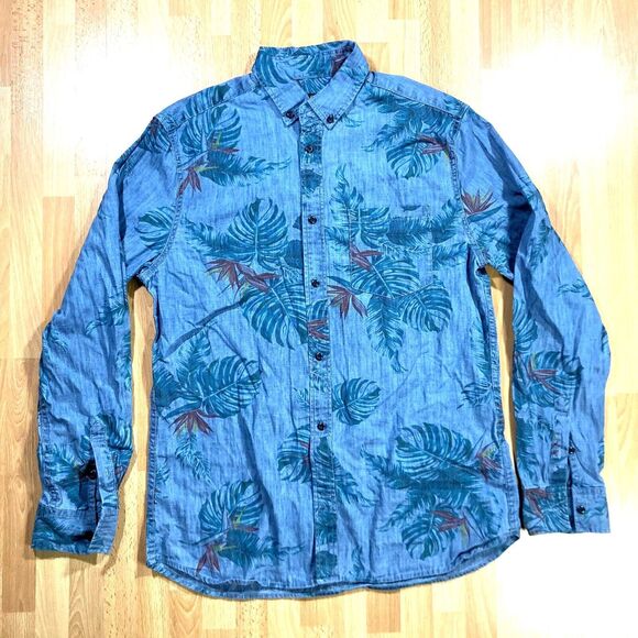 H&M Dress Shirt (Men’s Size L) • Button Up • Long Sleeved • EUC - Picture 1 of 3